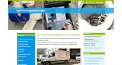 Desktop Screenshot of kanal-sanierungstechnik.de